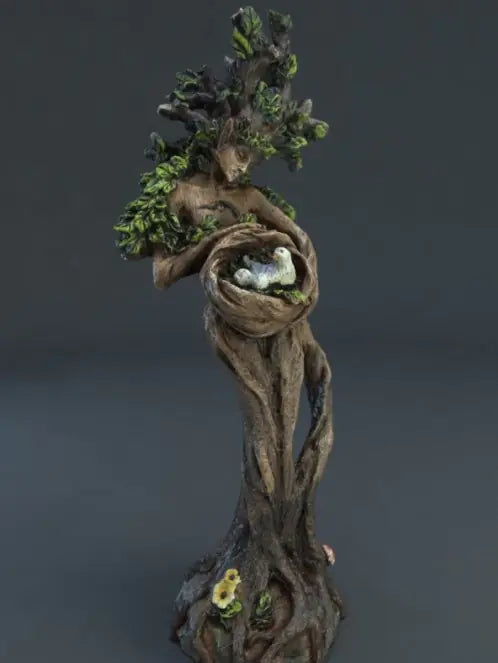 Mystical Forest Goddess Sculpture