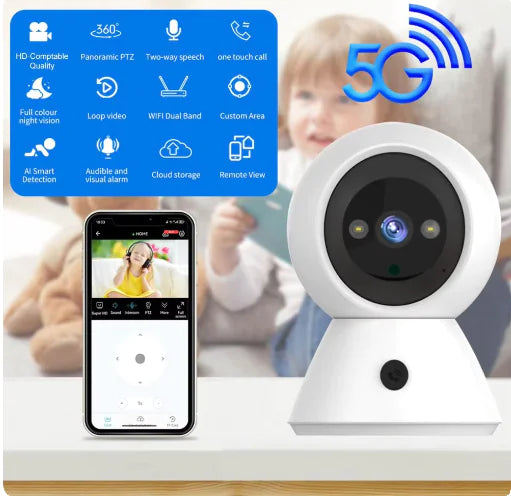 Wireless Webcam Camera High-Quality Video & Audio